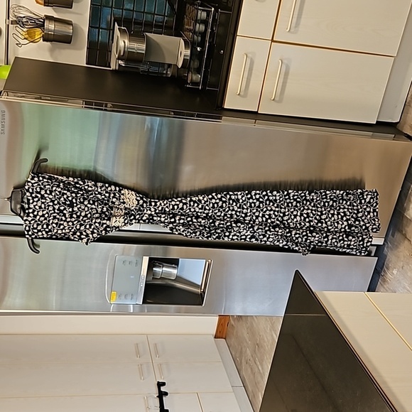 💕NATALIE MARTIN💕 Kate Maxi Wrap Dress Pomegranate Print Indigo Blue Small NWT - Picture 12 of 16